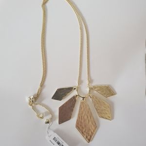 NWT Kendra Scott Gold Mari Necklace